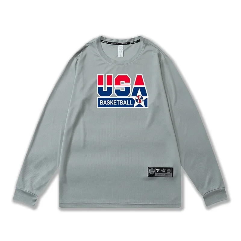 Men Women Basketball Jerseys Breathable Quick Dry Fitness Shooting Training Exercise Clothes Gym Sports