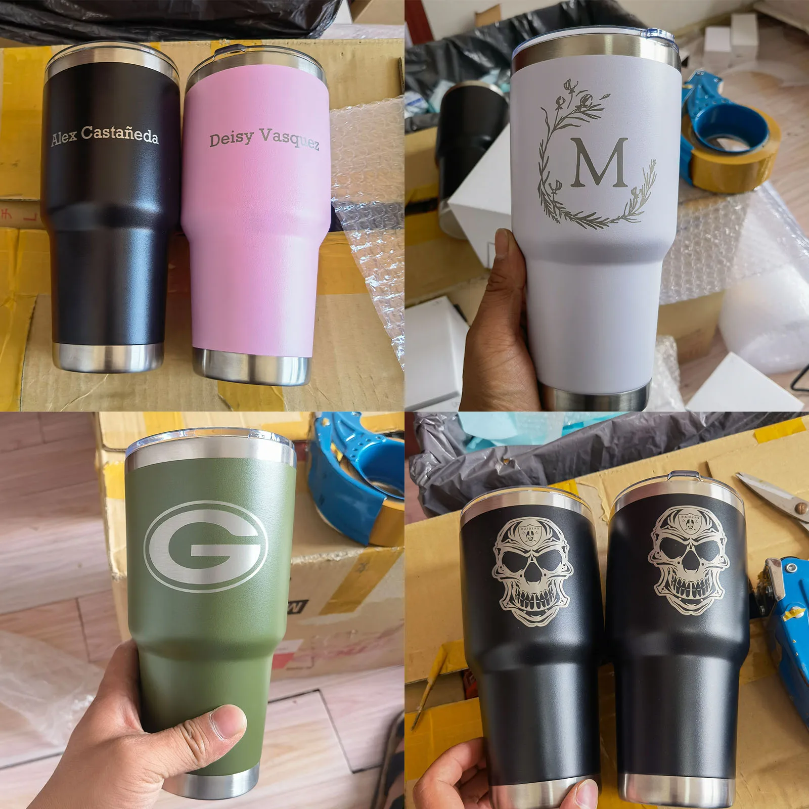 Personalized Men's Travel Tumblers