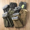 Outdoor Hiking Pants Men's Thickened Fleece Windproof Waterproof Soft Shell Straight Leg Workwear Trousers Cold Resistant Warm
