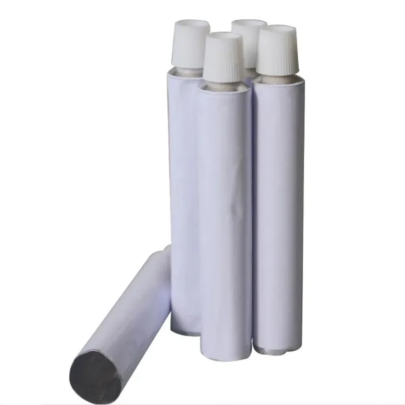 1pack50100pcsEmptyAluminumToothpasteTubesUnsealedTailNeedle