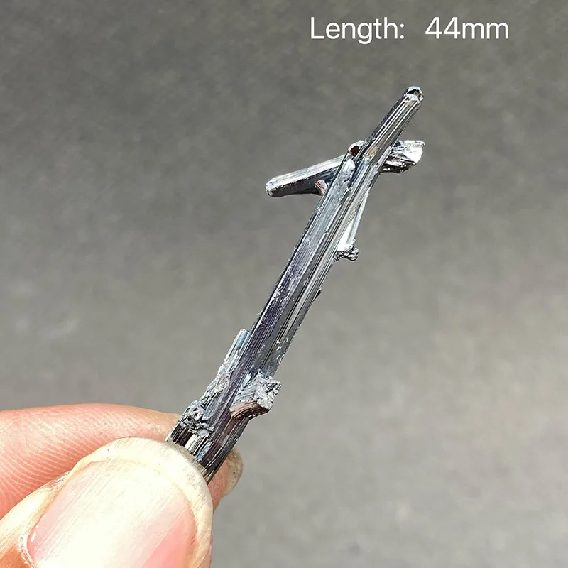 100%  Natural stibnite Mineral Specimens Stones and Crystals Healing Crystal