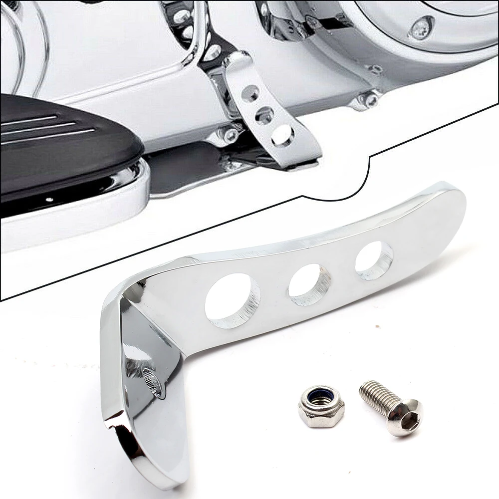 Motorcycle Foot Pedal Chrome Stand Kickstand Extension For Harley CVO