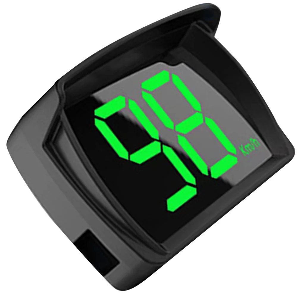 

Universal Digital GPS Speedometer Dual Chips KMH MPH Reminder Meter HD LCD Display Plug and Play Big Font for Display Motorcycle