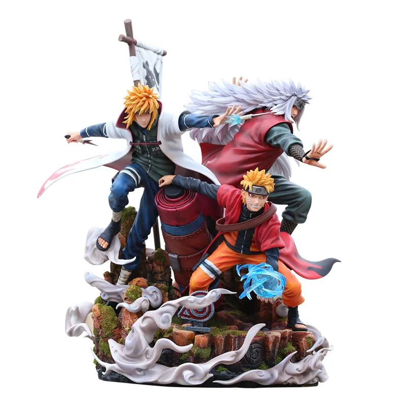 Figurine Naruto Uzumaki Naruto Jiraiya Namikaze Minato