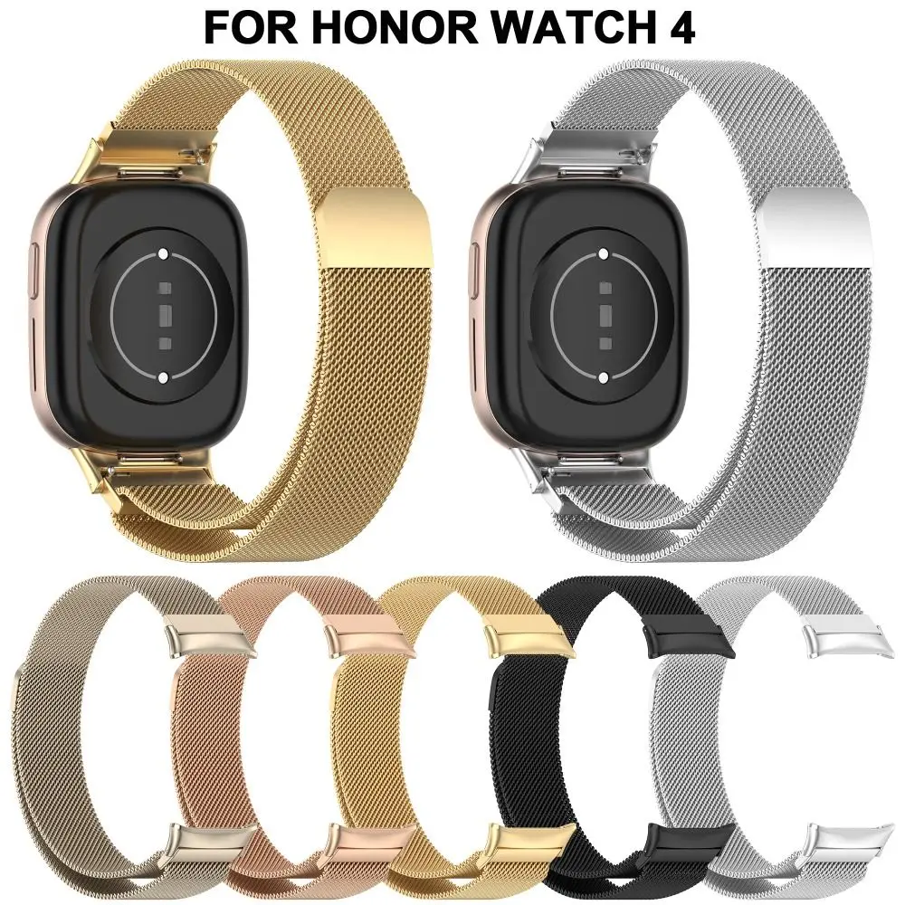 Enhanced Metal Milanese Watchband Bracelet Replacement Strap