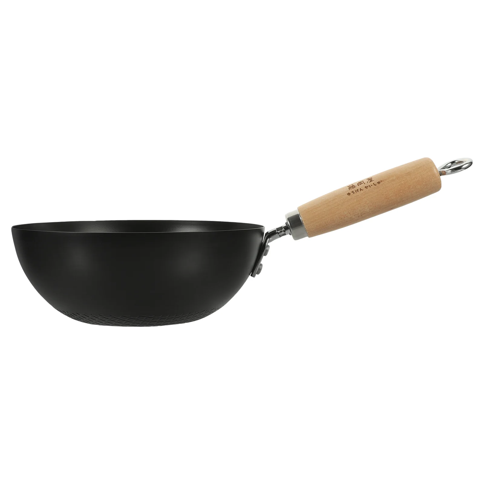 Chinese Wok Pan Cooking Flat Bottom Non Stick Frying Kitchen Cookware Household Large