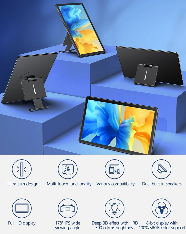 やや難あり モバイル デュアルモニター UPERFECT 15.6インチ Amazon.co