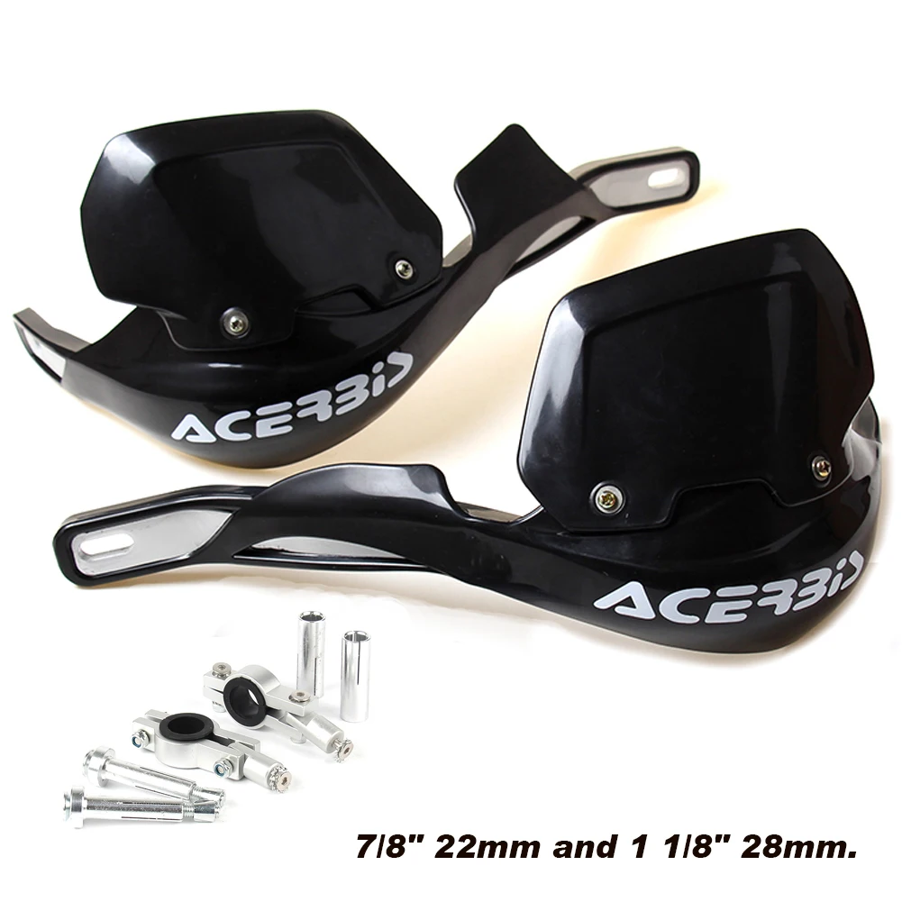 Off-Road Motorcycle Handguard Protector Shield - 22mm & 28mm