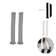

1 Pair Leg Warmer Simple Autumn Winter Solid Color Long Tube Coldproof Leg Socks for Outdoor Women Leg Warmers Leg Socks