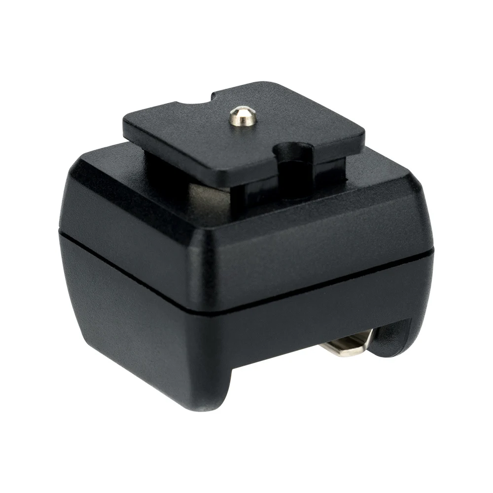 Adaptador de Shoe com Porta de Conexão Extra pc para Câmera para Conexão de Flash Fora da Câmera Strode Luz de Estúdio - Image 4