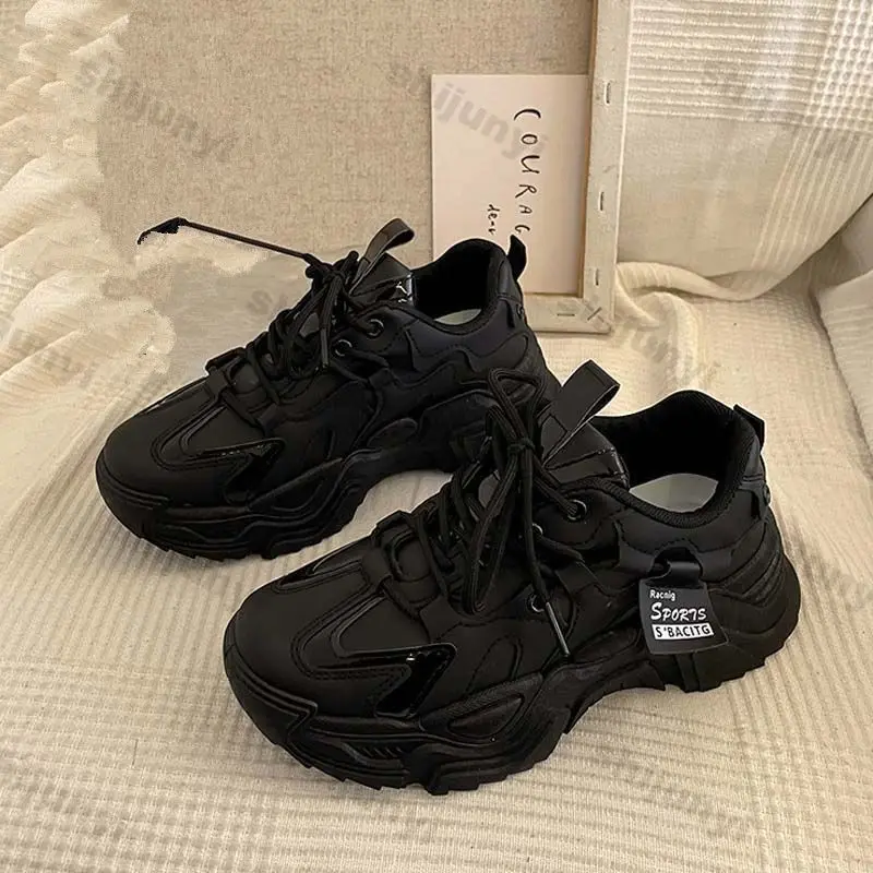 Casual Platform Sneakers for Women Spring Autumn New Chunky