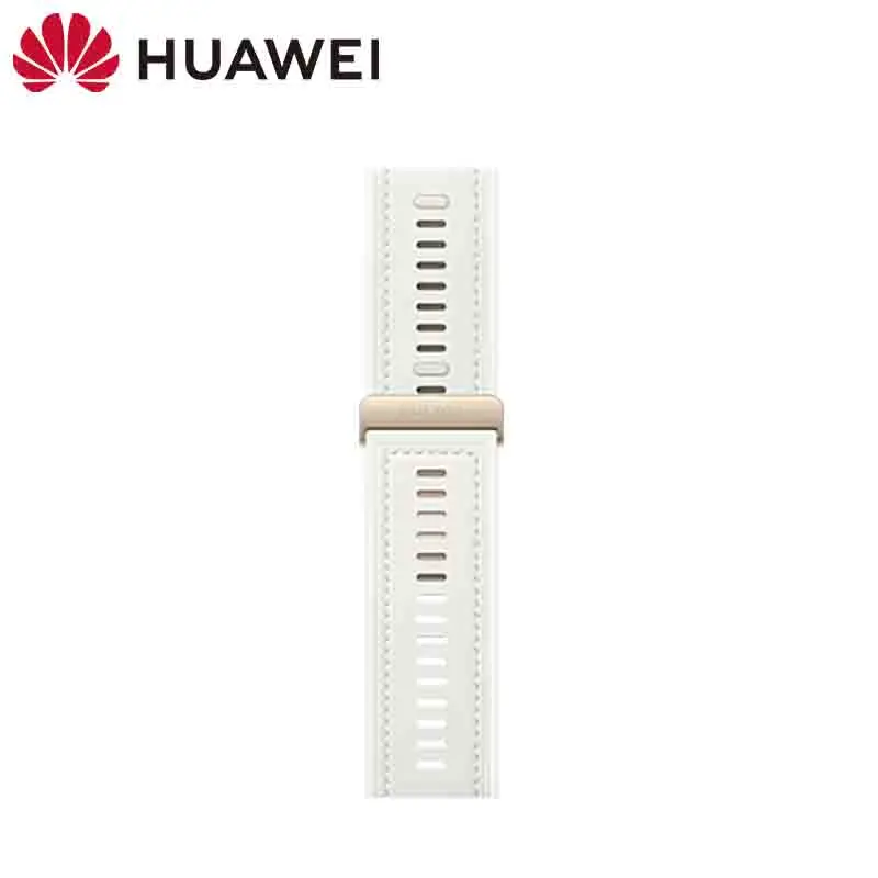 HUAWEI WATCH D2 M/L size sky white composite plain leather airbag strap【airbag strap only, watch not included】 3