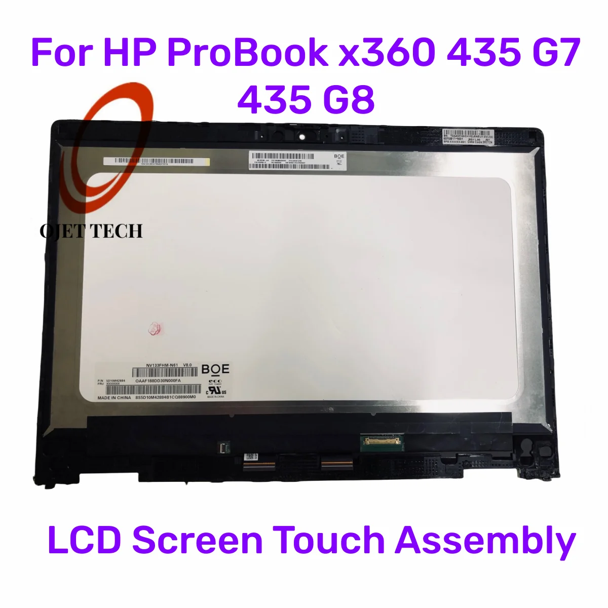 M46288-001 M03426-001 M03425-001 M46290-001 Touch LCD Screen For HP ProBook  x360 435 G7 435 G8 Display Assembly LCD Matrix - AliExpress