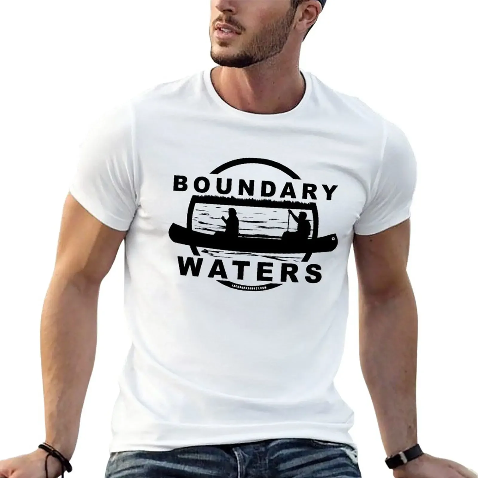 

Boundary Waters Canoe T-Shirt customs design your own customs sweat shirts slim fit t shirts for men