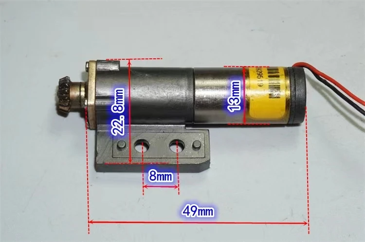 13mm planetary gear motor with taper gear output 5-12V precision hollow cup motor planetary gear box ak10 9 v2 0 brushless reduction precision dc planetary gear 3kw bldc motor for robotic arm