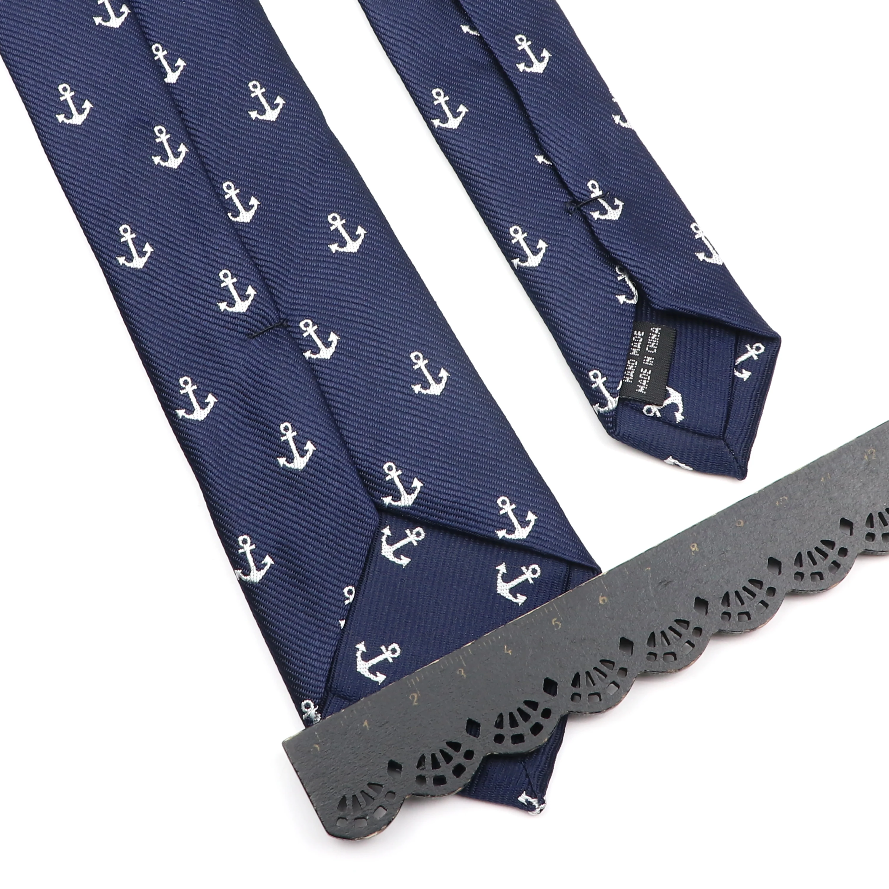 Jacquard 6cm Slim Necktie For Men Car Dog Monkey Pattern Tie Daily Wear Cravat Wedding Party Gift