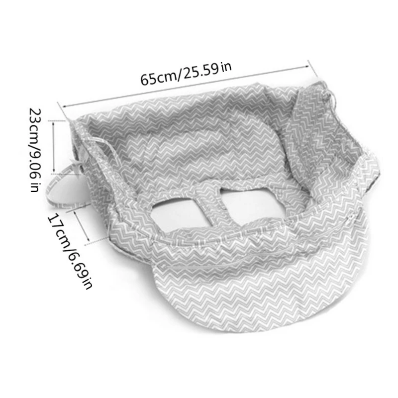 Supermarket Shopping Cart Sleeve Unique Pattern Baby Dinning Chair Protective Case Dirtproof High Chair Dustproof Cover 6