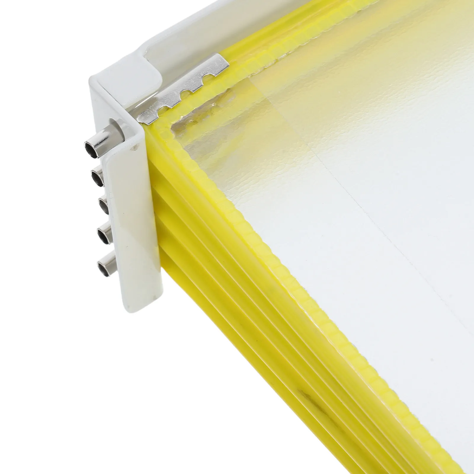 투명 벽걸이 파일 홀더 5페이지 브로셔 디스플레이 랙 공간 절약형 사무실 문서 정리함 A4 폴더 홀더 벽걸이형