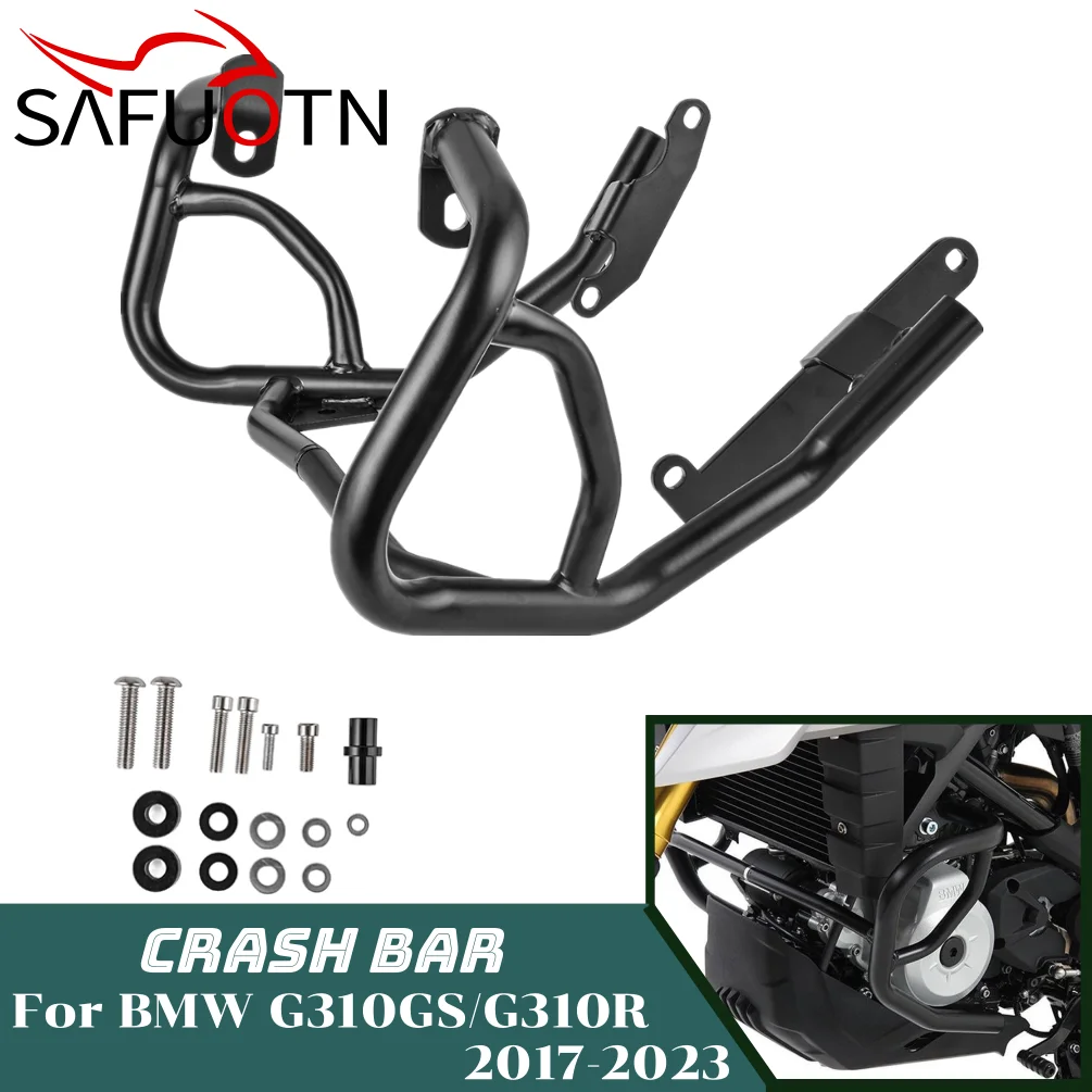 Engine Guard Highway Crash Bar Motorcycle Lower Frame Protection Bumper For BMW G310GS G310R G310 GS R Accessories motorcycle accessories