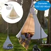 Hammock Outdoor Camping Travel Hammock Waterproof Hanging Hammock Sofa Hanging Swing Garden Hanging Tent Terrace Decoration 1