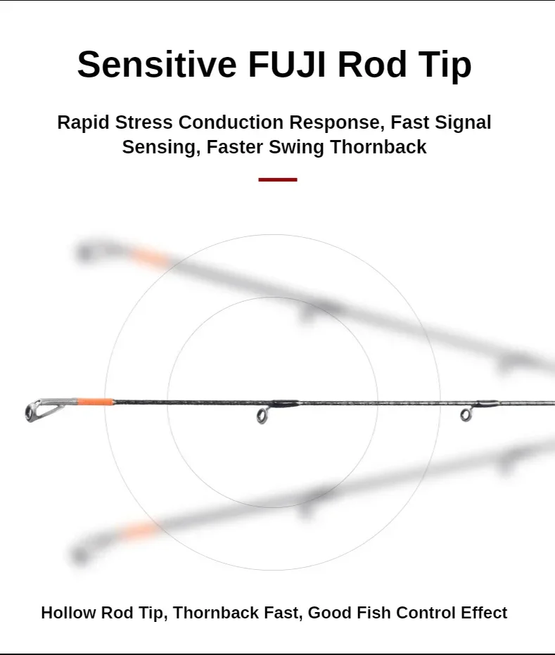 PURE LURE Japan Fuji Reel Seat Fuji Guide High Carbon toray fishing rod  Light Weight Rod Fishing rod
