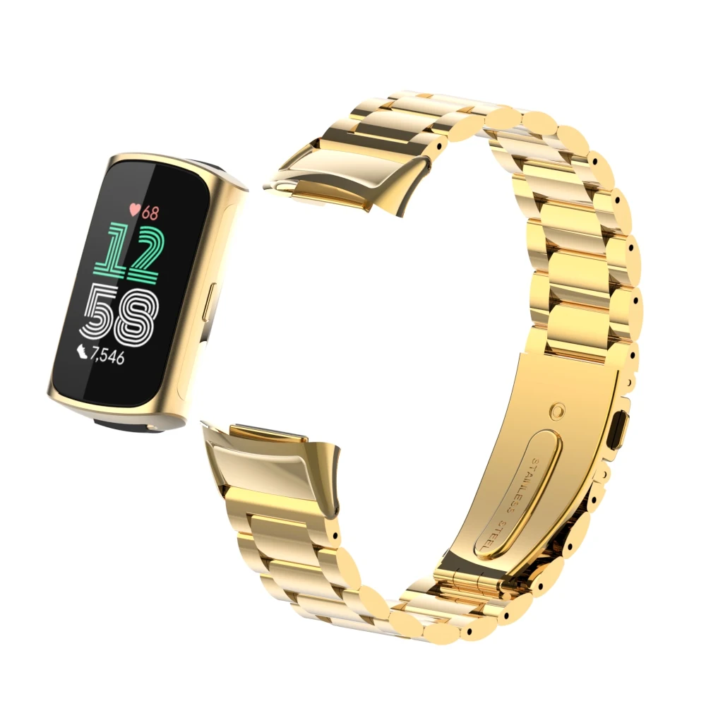 Premium Stainless Steel Adjustable Wristband - Elegant Metal Strap Bracelet Accessories