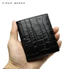 Hiram Beron Crocodile Embossed Leather Wallet Card Holder Popular Style for Middle East Family Boy Friend Gift 2