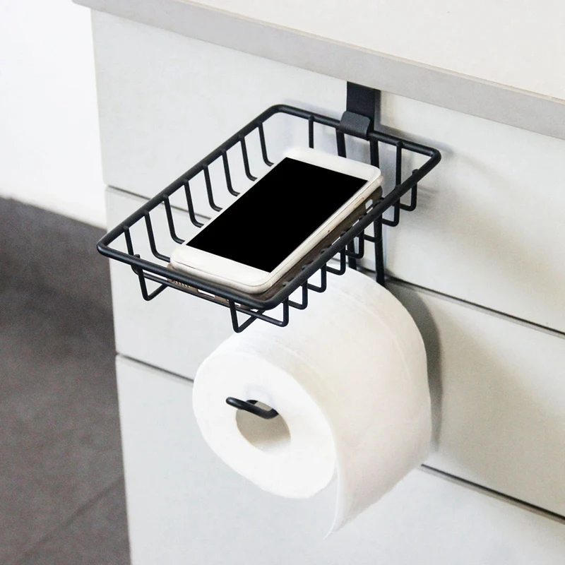 Toilet Roll Holder Over The Tank, Hanging Tissue Storage Rack