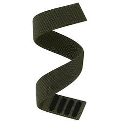 Premium Nylon Braided Watch Strap with Quickfit Design - 22mm/26mm Adjustable Loop Band Replacement Wristband - QuickFit 26mm (Green)
