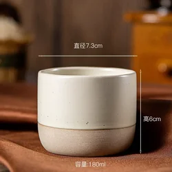 Japanese - Style Ceramic Stoneware Espresso Mug for Cafes and Restaurants (Medium)