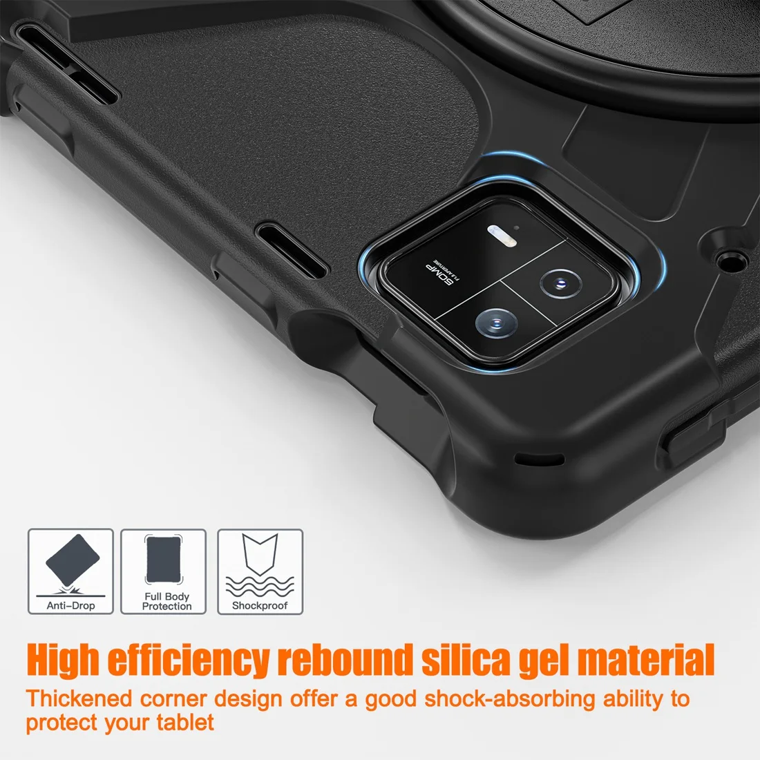 Kickstand rotativo de 360 graus, Pad 6