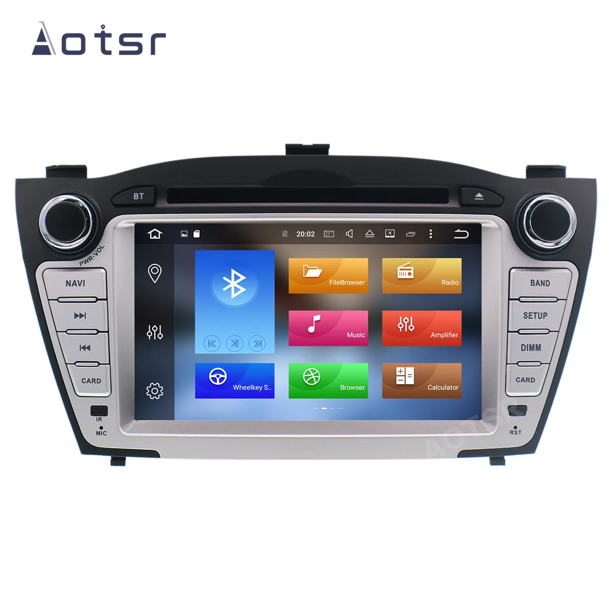 

AOTSR 2 Din Android 10 Car Radio For Hyundai IX35 Tucson 2009 - 2018 Central Multimedia Player GPS Navigation 2Din DSP Autoradio