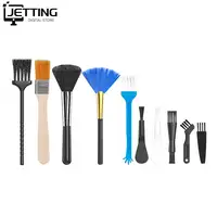 PC Laptop Keyboard Cleaning Tools Brush Kit 10 Pcs Small Tools Car Phone Dust Brushes Dust Cleaner Accessories Shaver Household 1