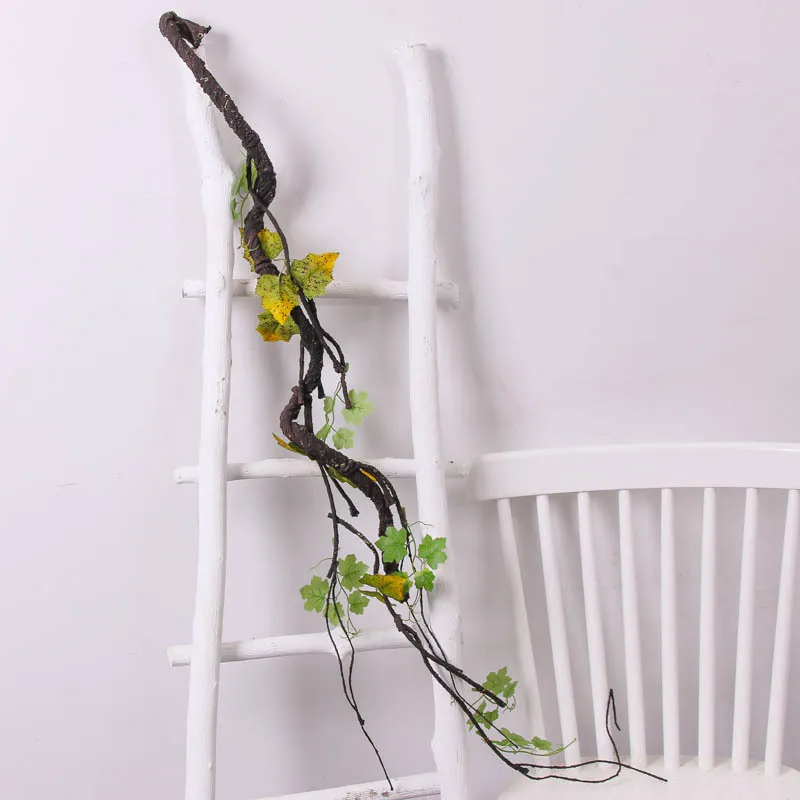 Umělý ratanové mrtvého strom révy svatební dekorace dýmka terénní pobočka ratanové révy zeď závěsný