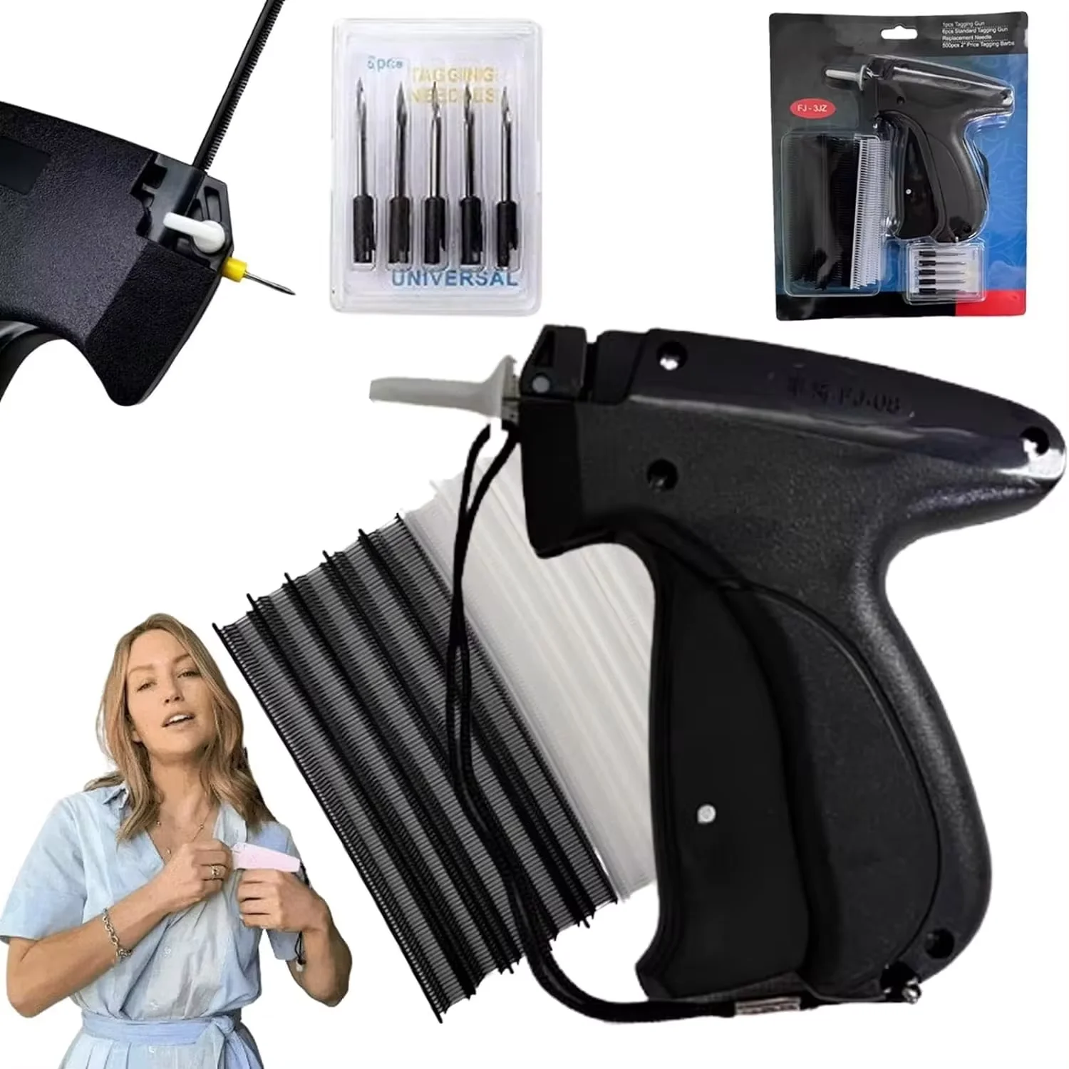 Clothing Fixer Micro Stitch Gun Fine Stitch Tagging Gun For Clothing Mini Stitch Gun Sewing Quilting Hemming Quick Stitch Gun 1