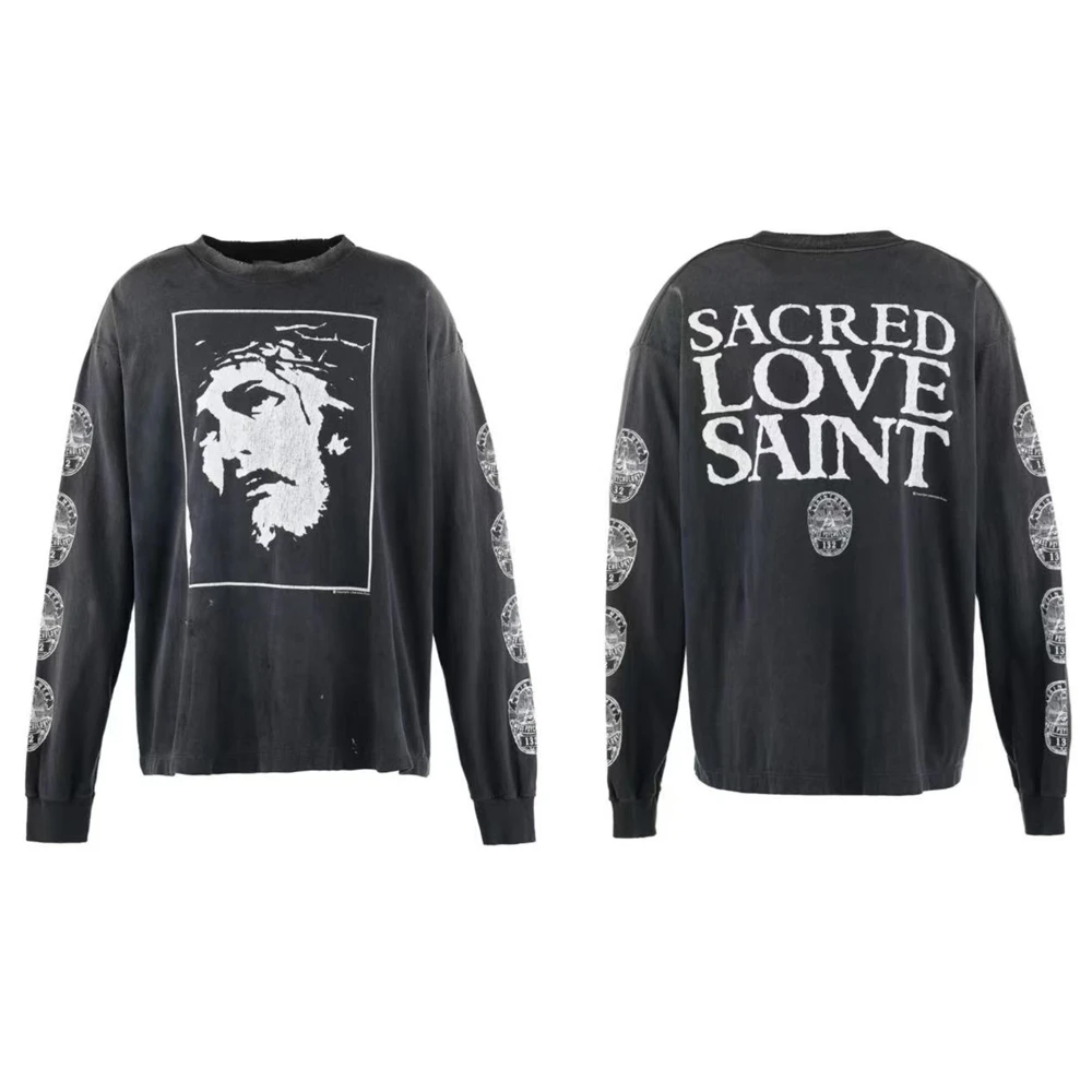 SAINT M×××××× 25SS SAINT 666 LS TEE L SAINT M 25SS SAINT 666 LS TEE XL Long Sleeve T Shirt No