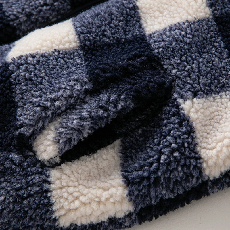 Dave Bella Children's Plaid Hooded Jacket Thick Warm Jacket for a Boy Clothes Coat Baby Boy Clothes 2-7Y DB4223975