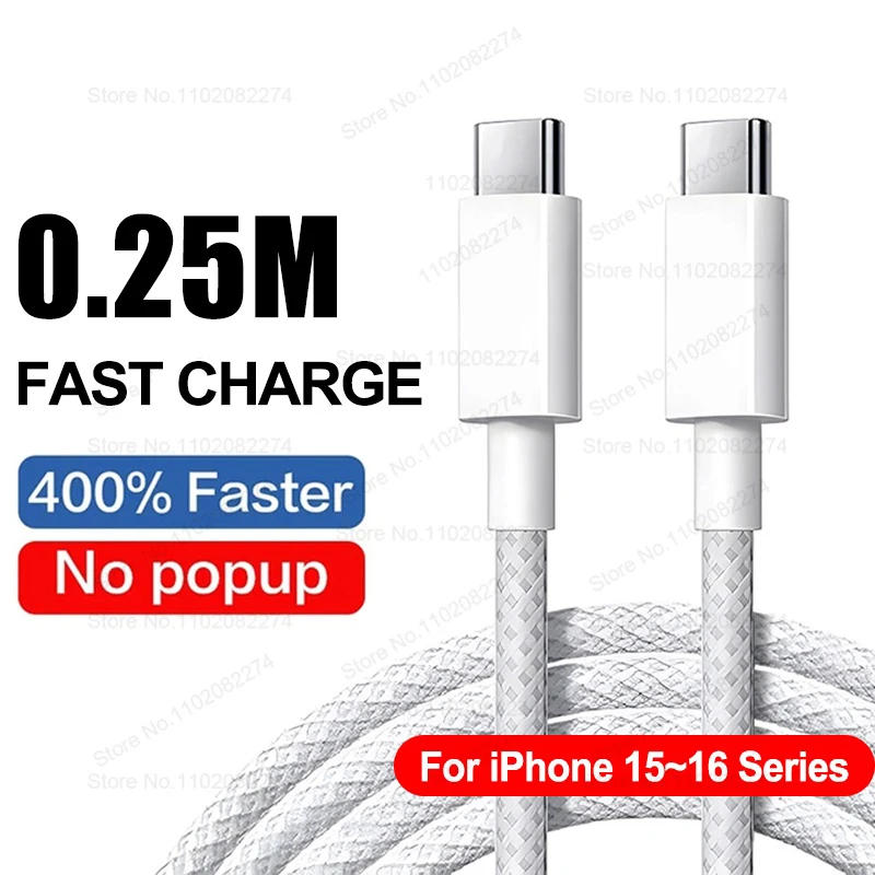 40W PD hızlı şarj USB C şarj aleti iPhone 16 15 14 8 7 artı 13 12 11 Pro XS Max XR XS X USB tip C şarj aleti kablosu aksesuarları