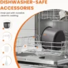 8 QT Electric Pressure Canner 16-in-1 Multi Cooker Electric Canners for Pressure Canning Rice Cooker Digital Pressure Canner Sta 4