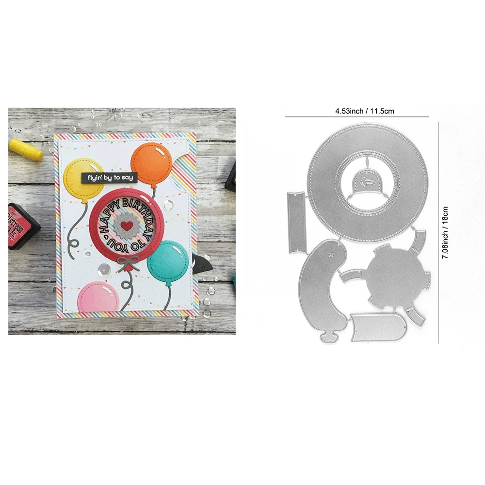 Magischer Iris, gewellte Add-on-Metall-Stanzformen, Prägung, gestanzter Bienenstock für DIY-Kartenherstellung, Scrapbooking, Bastelbedarf – Detail 17