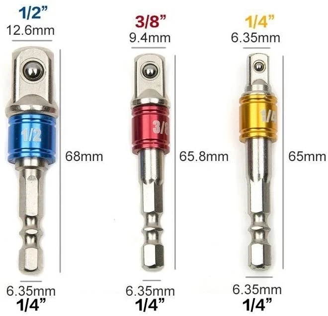 Рисунок 2 - ударные удлинители для дрели