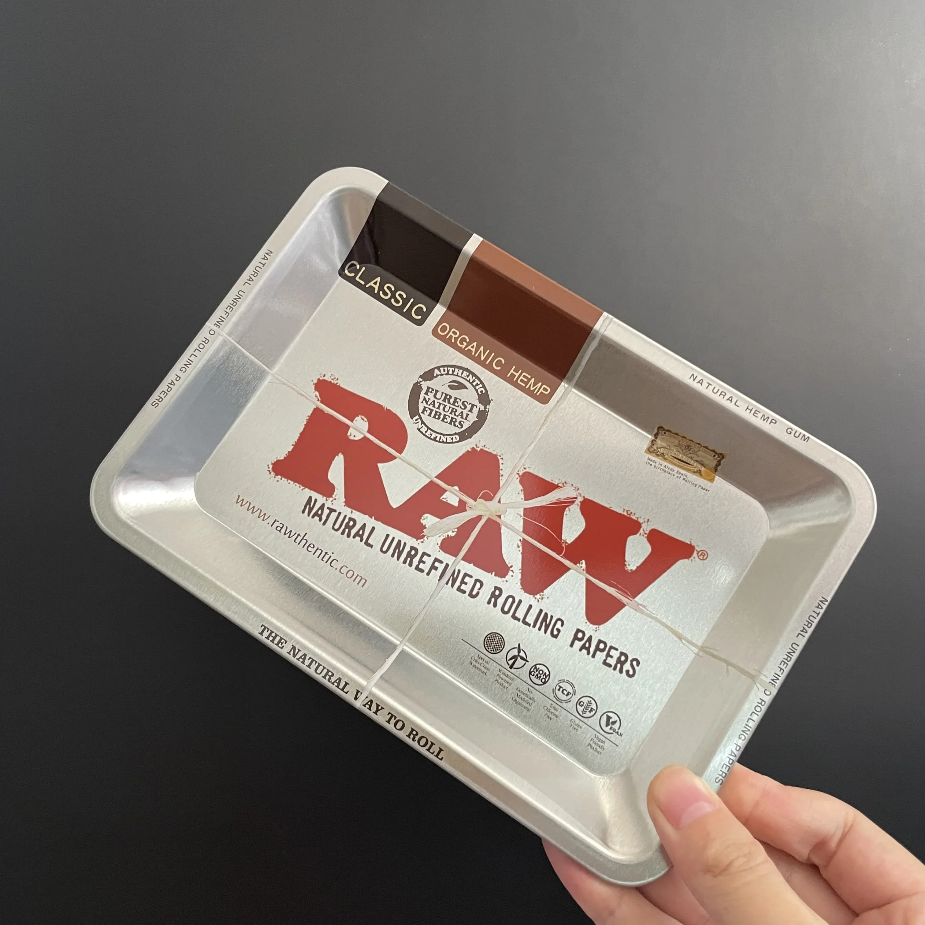 Collectible Tobacco Rolling Tray 180*125mm Smoking Accessories