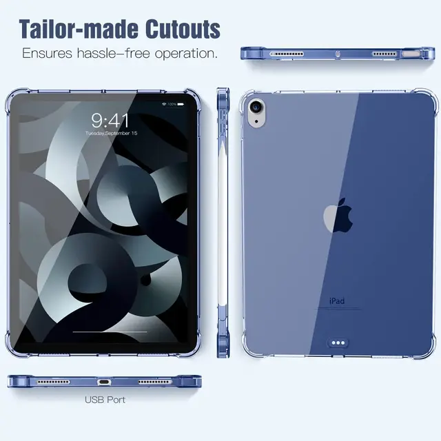 7% sur Coque gel tpu transparente pour Apple iPad AIR 4 10,9 pouces 2020 / iPad  Air 5 2022 M1 - Protection nouvel iPad AIR 10.9 4eme et 5eme generation -  Housse Tablette - Achat & prix