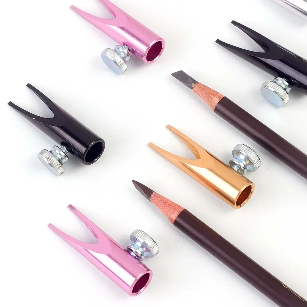Aluminum Alloy Eyebrow Pen Sharpening Tool for Makeup