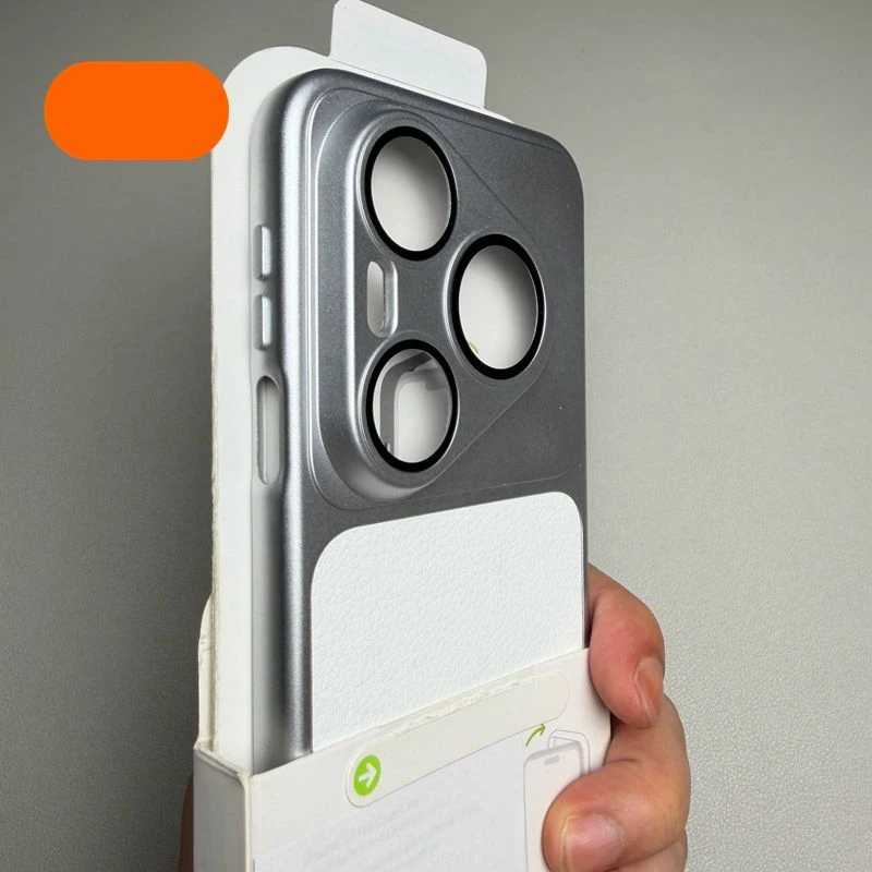 Luxury Leather Matte Back Cover - Premium Protective Case