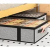 Transparent Cover Non-woven Clothing Storage Box Home Clothing Storage Bed Quilt Storage Bag Home Storage and Organization 4