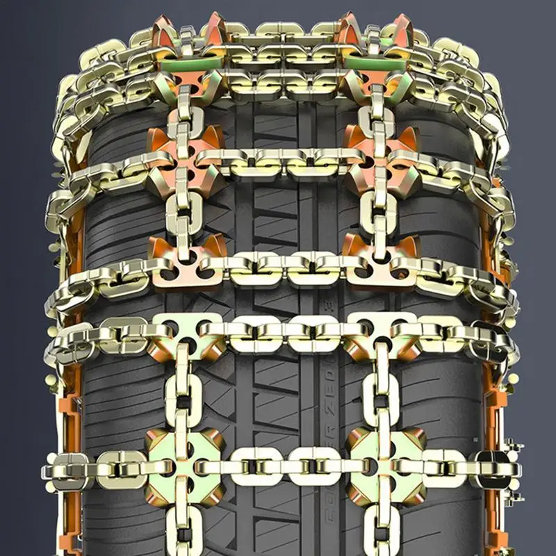 Snow Tire Chains Road Safe Tire Chains Safe Portable Snowing Chains Anti Slip Winter Tire Chains Winter Car accessory Car goods