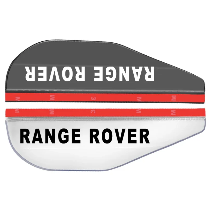 랜드로버 이보크 4 스포츠 레인지로버 X99 디스커버리용 자동차 사이드 미러 레인 보드 눈썹 가드 햇빛 가리개 스티커
