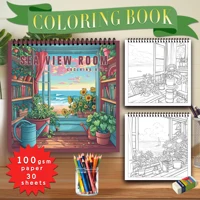 1pc, Teen Colouring Book - 30 Sheets 8.3x 8.3in Suitable for Stress Reduction, Emotional Relaxation, Christmas Halloween 1