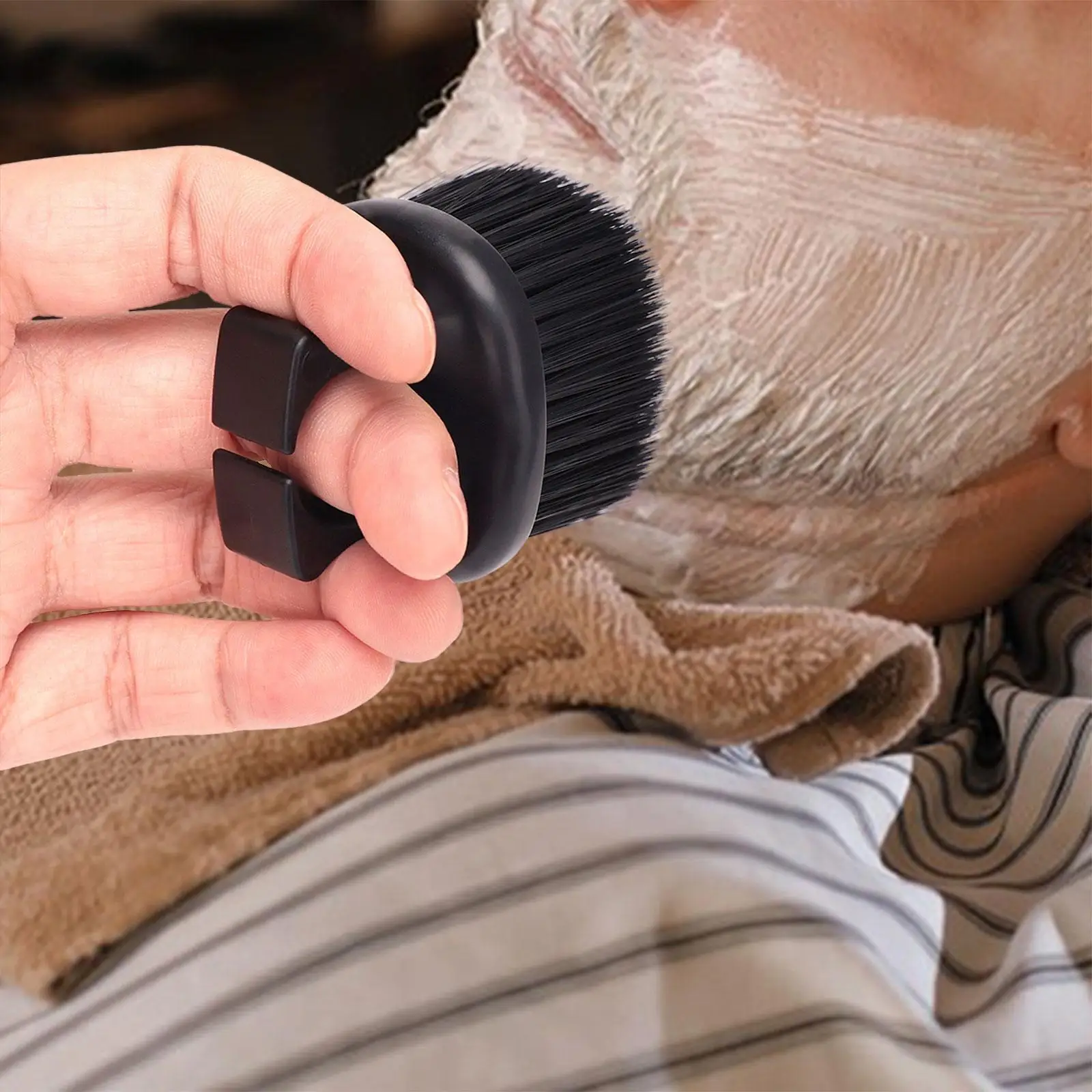 

Щетка для бороды, Парикмахерская щетка для лица, Профессиональная парикмахерская щетка для чистки волос, щетка для парикмахерской, парикмахерской